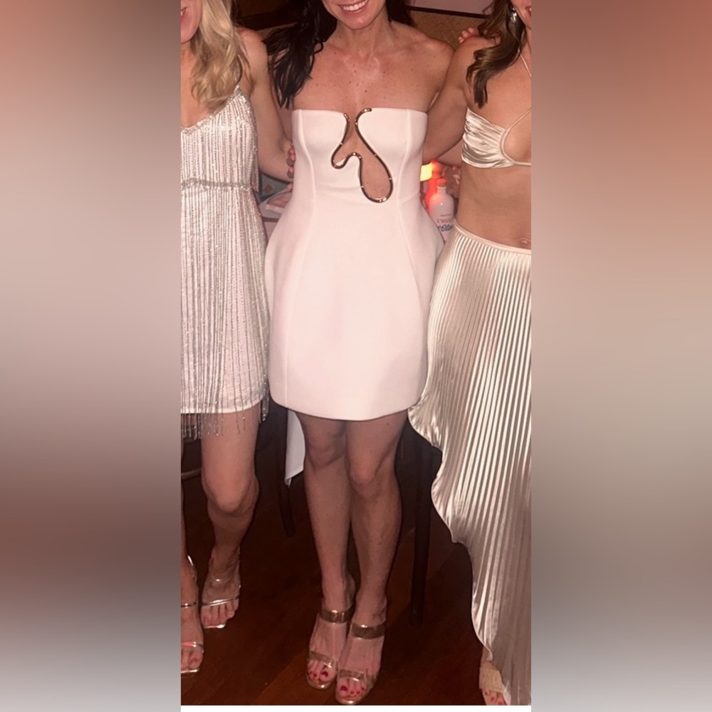 White Strapless ASOS Dress - Picture 2 of 2